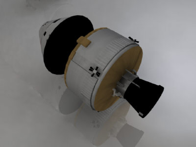 3d model ares 1 rocket - ARES 1 Rocket by Monkey Wrench